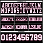 Custom Black White-Pink Mesh Authentic Football Jersey Custom Black White-Pink Mesh Authentic Football Jersey
